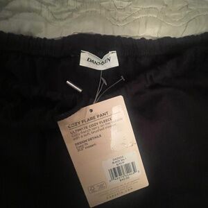 Danskin S black cotton/spandex NWT